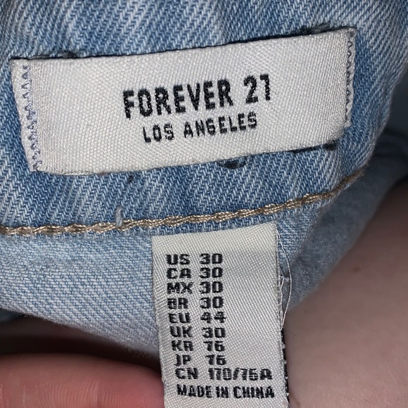 Forever 21 jean skirt - Picture 2 of 3